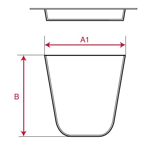 Volatile Matter Platinum Crucible drawing drawing